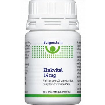 Burgerstein Zinkvital 14mg