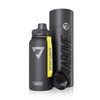 ABOVE. Stainless Steel Thermos Bottle